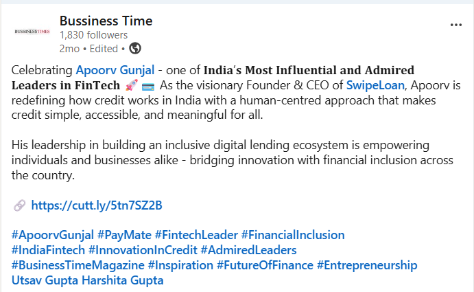 Apoorva Gunjal -TEstimonial