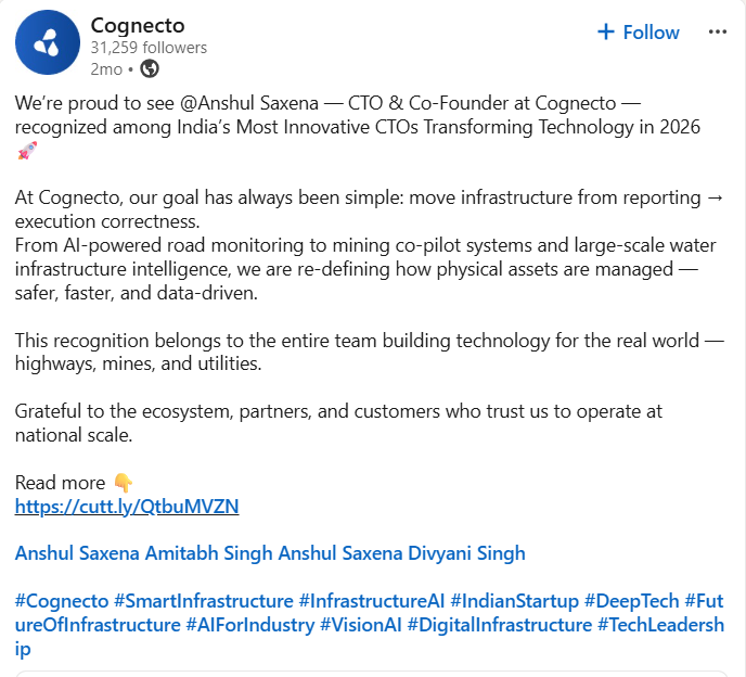 Cognicto Testimonial