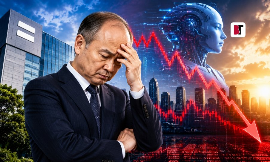Growing Artificial Intelligence Market Fears Drag SoftBank Down Amid Regional Technology Stock Decline